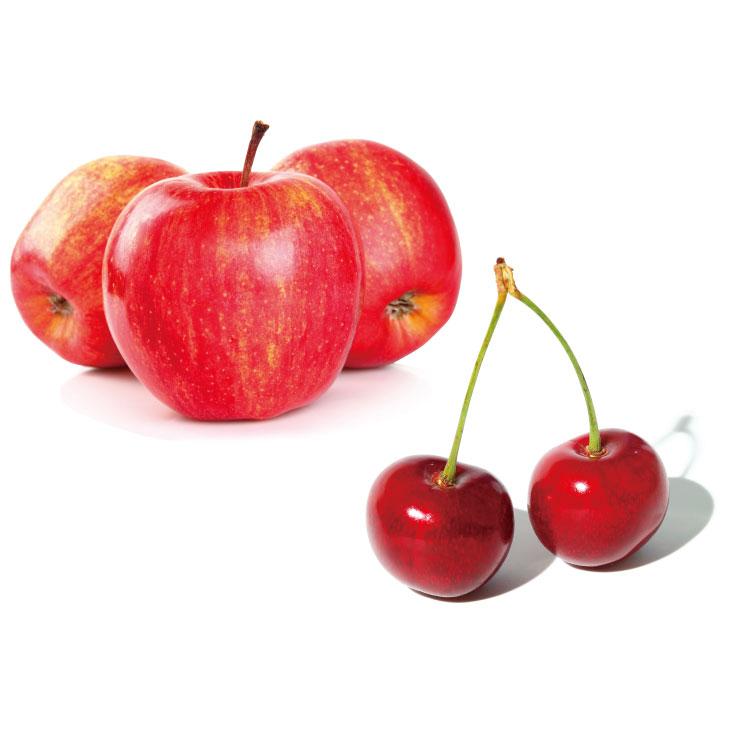 りんごとさくらんぼ