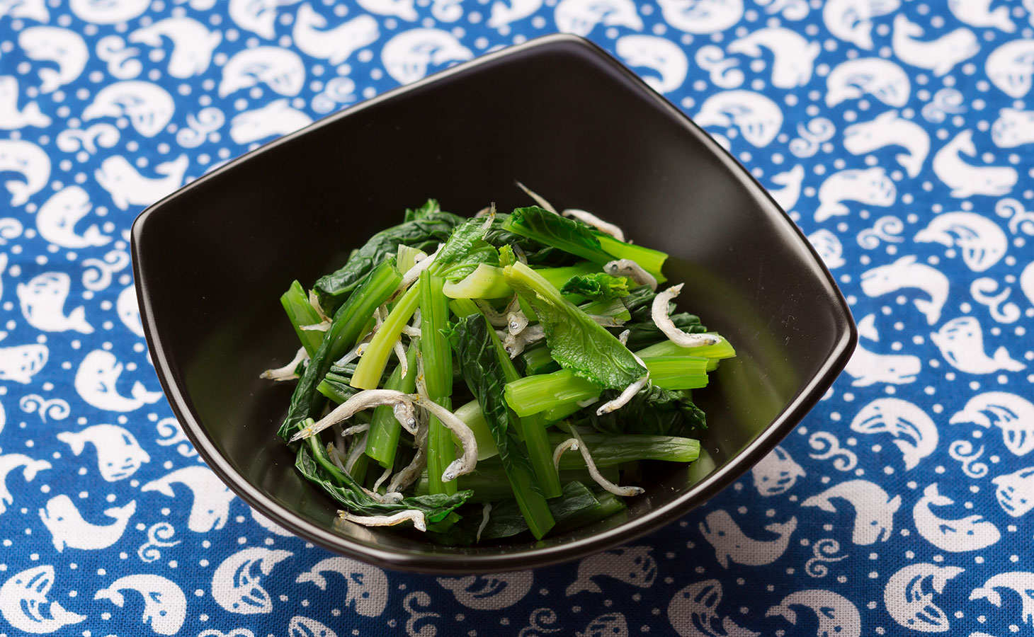 小松菜とじゃこのさっぱり和え物