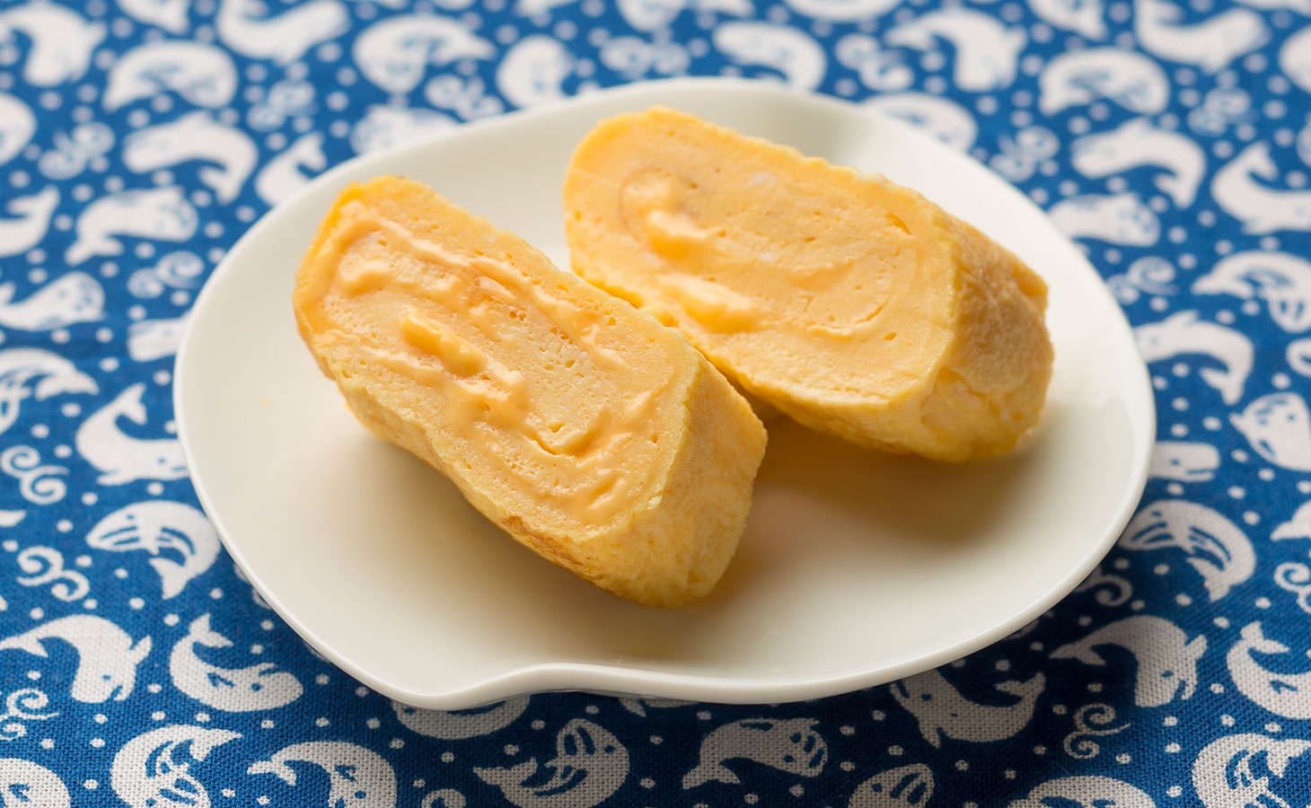 チーズ入りのふんわり卵焼き